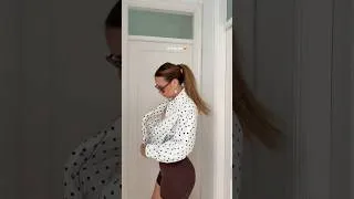 Thumbnail: A moment for the jacket 😍🤭 HUGE haul out now 👏🎥🍿 #haul #jacket #polkadot #viraljacket #shein