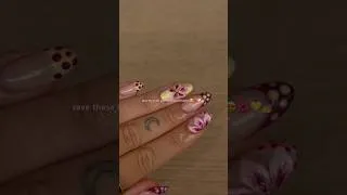Thumbnail: My first attempt at hard gel extensions with 3D hand sculpted flowers! I’m in love 🌺😍#nailinspo