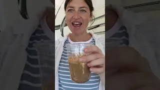 Thumbnail: Camping Coffee is the best! A blueberry coconut iced latte . . .