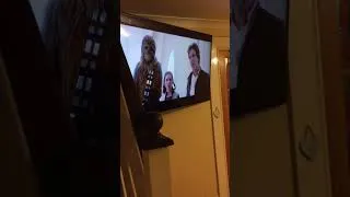 Thumbnail: My sister's bull terrier watches Empire Strikes Back