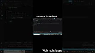 Thumbnail: 🔘 Learn JavaScript Button Click Event in Seconds!💻#JavaScript#Coding#WebDev #Frontend#JS#CodeShorts