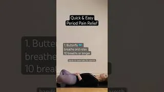 Thumbnail: 3 Stretches for Period Pain Relief - Yoga when you’re on your cycle