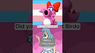 Thumbnail: Did You Know That Birdo is Transgender?#gaming #nintendo #retro #transgender #birdo
