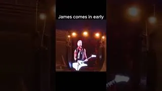 Thumbnail: James Hetfield comes in early