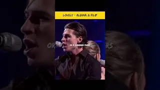 Thumbnail: Lovely - Albina vs Filip (Lyrics) #Shorts