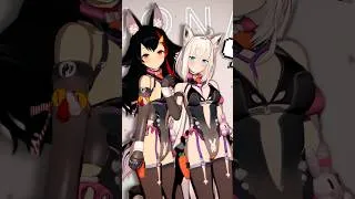 Thumbnail: Ookami Mio / Fubuki💓 | LEMONADE CHALLENGE|【 Hololive // MMD】#hololive中文 #大神ミオ #白上フブキ