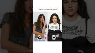 Thumbnail: ¿TINI o ROSALÍA? 🤔 ¿Quién es tu cantante favorita?  #Shorts