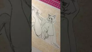 Thumbnail: more sketches! #sketchful #art #drawing #sketch #artstyle #acrylicmarkers #artist