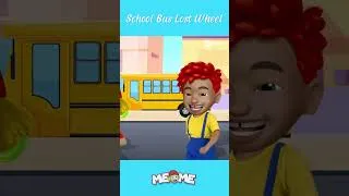 Thumbnail: School Bus Lost Wheel Song | ME ME BAND Kids Song #shorts #kidssong
