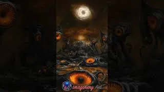 Thumbnail: Journey into the Abyss: Infinity Zoom into a Nightmarish Alien Realm  #short #midjourney  #zoom