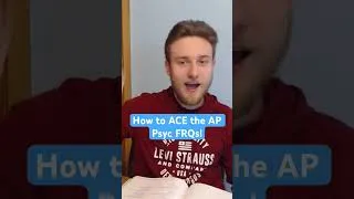 Thumbnail: How to write the FRQ for AP psychology!