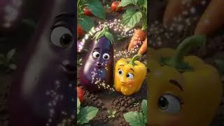 Thumbnail: 🐱🥕 The Cat and the Magical Vegetable Garden | A Moral Story for Children 🌽🍅