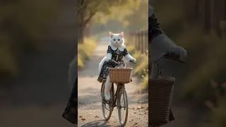 Thumbnail: Cute Cat enjoy to road #catvideos #cat #youtubeshorts #viralvideo #cutecat #funnycatvideos #cute