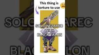 Thumbnail: Solo Nezarec with Black Talon  #destiny2 #lowman #gaming #destiny2memes #destiny2hunter