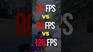 Thumbnail: 120 FPS vs 90 FPS vs 60 FPS ｜ Does FPS Matter ｜ FPS Comparison ｜ BGMI PUBG MOBILE