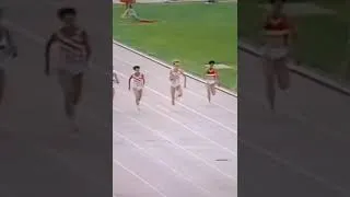 Thumbnail: Heike Drechsler (10.94) competes with Marlies Göhr (11.02) in the 100m DDR Championships  Dresden 86