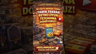 Thumbnail: Kadıköy Antika Pazarı No: 83’de bekliyor olacağım.