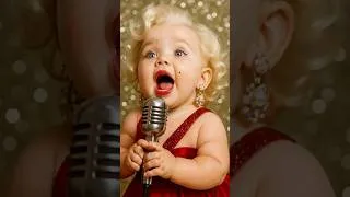 Thumbnail: BABY MARILYN MONROE SINGS “DIAMONDS ARE A GIRL’S BEST FRIEND” #shorts #marilynmonroe #celebritybaby