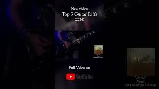 Thumbnail: Top 3 Guitar Riffs (2024)