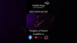 Thumbnail: Weekly Recap : Riff Your Day 2 - 3 & 4 #metal #epicriffs #metalguitarriffs #riffsofpower