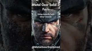 Thumbnail: More Fun Facts for MGS3 plus Tips!