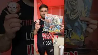 Thumbnail: Low effort Iron Maiden cosplay tutorial 🤣 #IronMaiden #metal #metalmemes