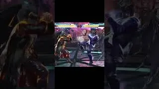 Thumbnail: Kazuya vs Devil Jin boss outfits - Tekken 2 & 6 #Tekken #shorts