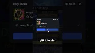 Thumbnail: I Gifted This Guy A PERM DRAGON... #bloxfruits