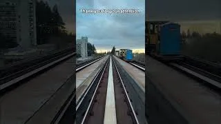Thumbnail: Riding through the Metrotown Center Track