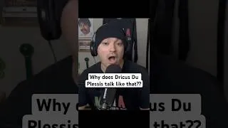 Thumbnail: Why does Dricus Du Plessis talk like that? #dricusduplessis #mma #ufc #mmashorts #ufcshorts