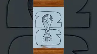 Thumbnail: FIFA World Cup trophy 🏆 2026 Drawing / Pencil sketch drawing #shorts #drawing #worldcup2026