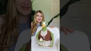 Thumbnail: making an outfit for my goose that's actually a duck