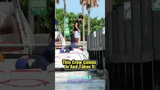 Thumbnail: This Crew Gets Dock Blocked!! #shorts #boatfails