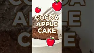 Thumbnail: The Italian Cocoa Apple Cake You Need to Try 🍎🍫 | Easy Dessert Recipe