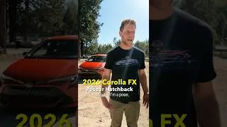 Thumbnail: The 2026 Corolla FX is a total lie