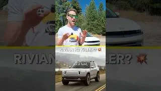 Thumbnail: Why the Hyundai IONIQ 5 completely CRUSHES the Rivian R2. 🤯👇