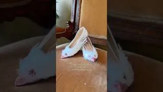Thumbnail: My man made my wedding shoes 🥹 #wedding #fashion #sculpting #birds
