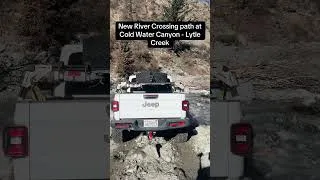 Thumbnail: Cold Water Canyon - New Water Crossing Path - #shorts