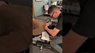 Thumbnail: Full spine release and Y strap- Instant relief. #chiropractor #backpaintreatment #backpainrelief