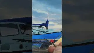 Thumbnail: Painting a Boat on a Beach  #art #satisfying #artlessons