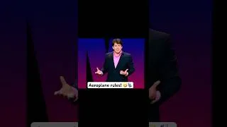 Thumbnail: Aeroplane rules! 🤣💺 #michaelmcintyre #standupcomedy