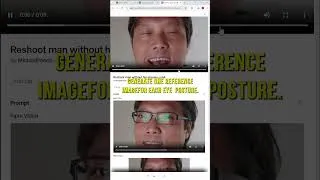 Thumbnail: I Used AI This Time: Removing Glare from Glasses in Video