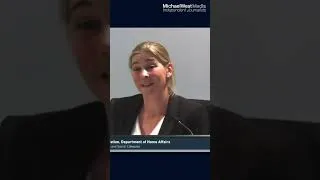 Thumbnail: Clare Sharp reveals Home Affairs is training visa officers on the IHRA definition of… #Shorts