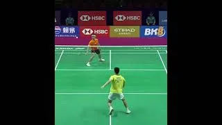 Thumbnail: Fabulous Straight Attack Brian Yang vs Loh Kean Yew #badminton#sports #shorts#bwfworldchampionships