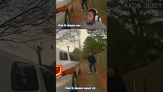 Thumbnail: He Pulled a Machete on Police 😳 #police #bodycam #policearrest #shorts