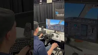 Thumbnail: I flew the Bluebird 757 at FS Expo 2025 #msfs2020 #flightsimulator #msfs2024 @bluebirdsim