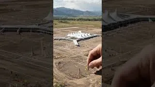 Thumbnail: I Built a Tiny Denver Airport From Scratch! ✈️🏗️ #Shorts Part 1
