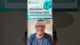 Thumbnail: Join us on the SharePoint Hackathon 2026 | Diego Domingos da Silva