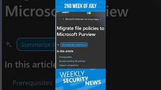 Thumbnail: Weekly Security News - Jul9