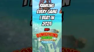 Thumbnail: Donkey Kong Country Tropical Freeze | Every Game I Beat in 2025
